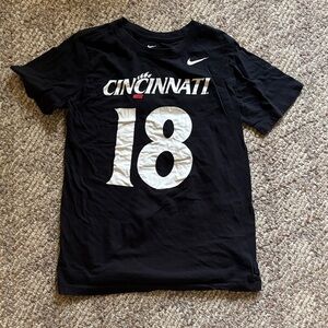 Travis Kelce Nike Black Cincinnati Jersey Shirt #18